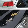 Автомобильная 3D-наклейка Diamond Gekko Japonicus, эмблема на автомобильный мотоцикл, значок, металлические наклейки, наклейка на окно автомобиля, декор для аксессуаров