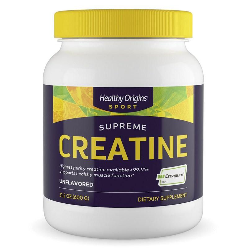 Healthy Origins Supreme Креатин без вкуса, 600 г, 1 шт.