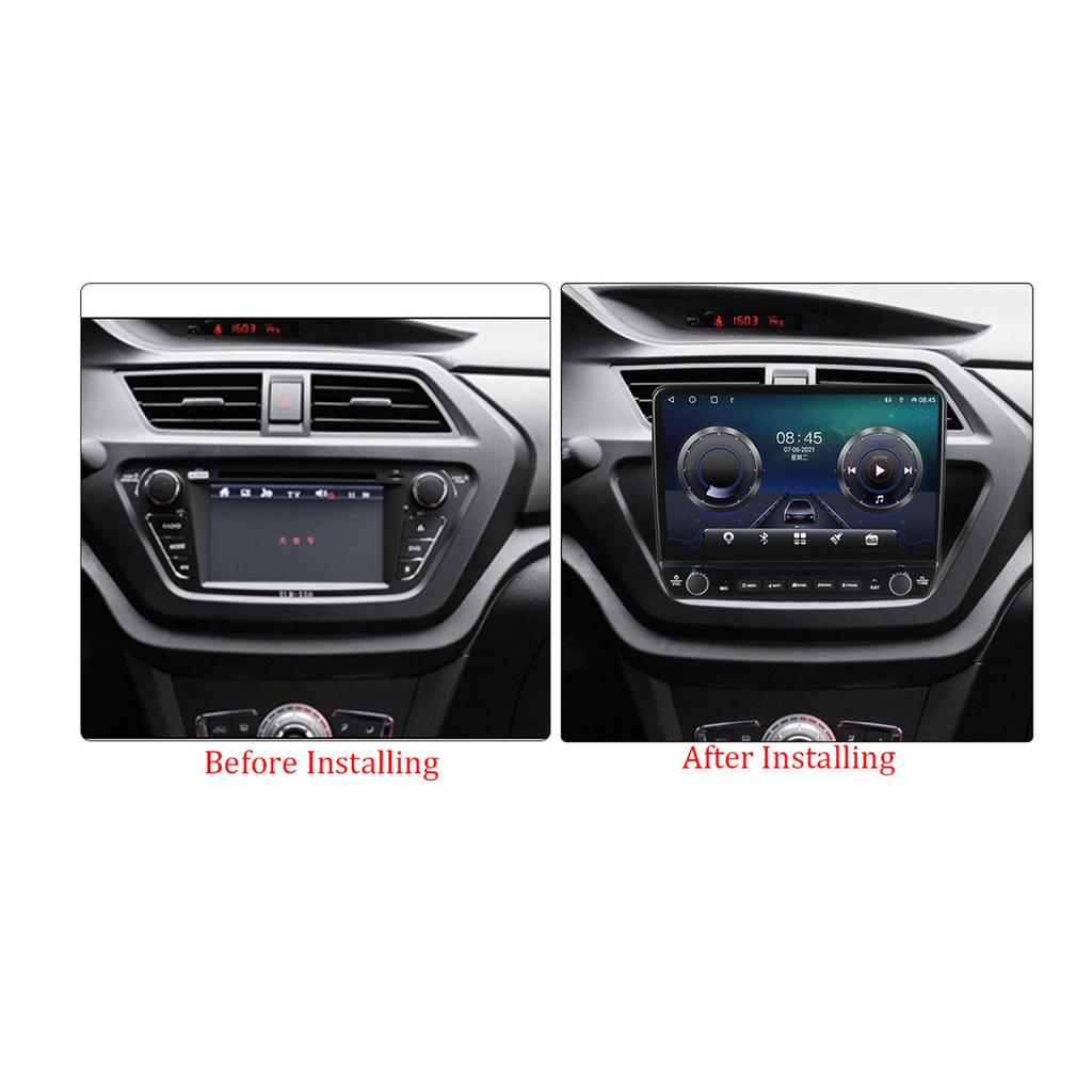 10 дюймов для Lifan X50 2015-2019 с кнопочной ручкой, автомобильное радио, мультимедиа, Carplay, 2Din, стерео аудио, Android-видео, 2 + 32 ГБ