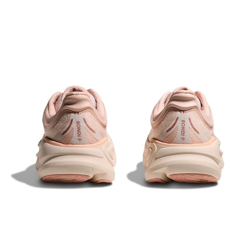 HOKA Bondi 9 Rose Latte Cream Женские кроссовки Розовый Роза-Крем 1162012-RLTT