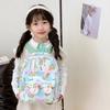 Cute Rabbit Ears Boys And Girls Backpack Cartoon Animation Bear Print Baby Schoolbag Children'S Backpack Tide