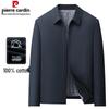 Pierre Cardin Men's 100% Cotton Casual Lapel Jacket