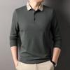 Мужская рубашка-поло Firstview Business Casual с длинным рукавом из пике