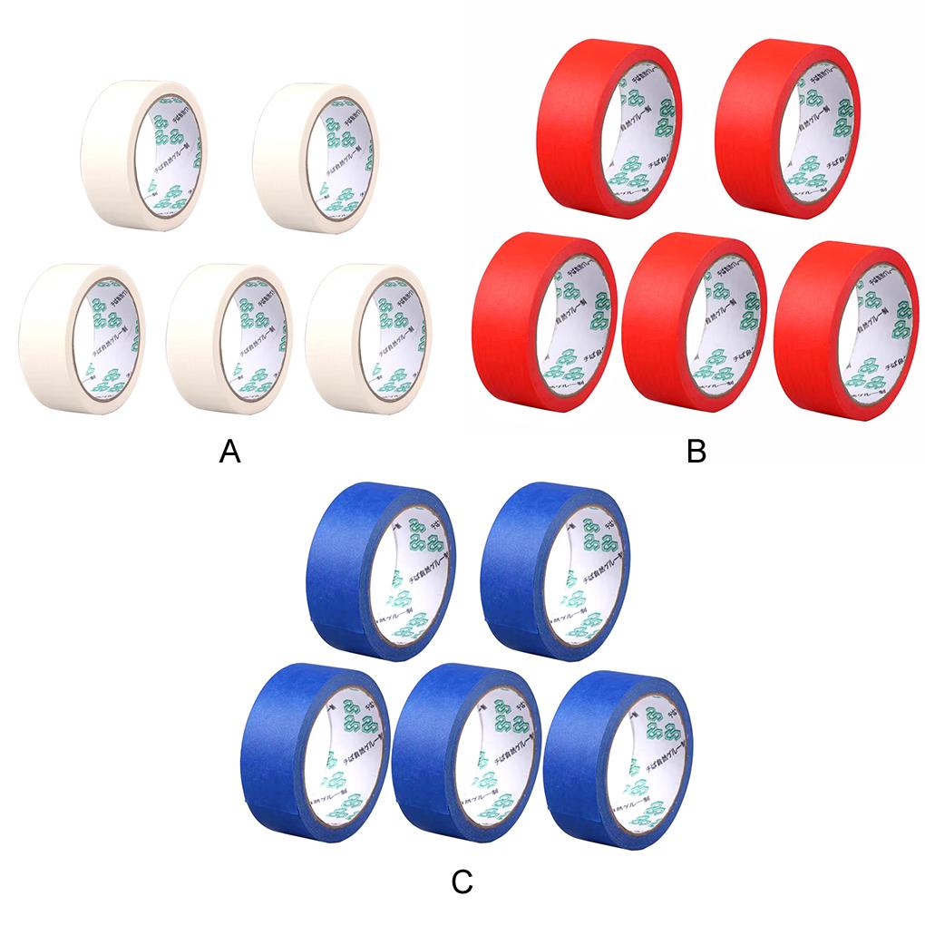 5 шт. бумажная лента-лягушка, малярная лента для покраски, синяя лента для декора помещений, самодельная лента