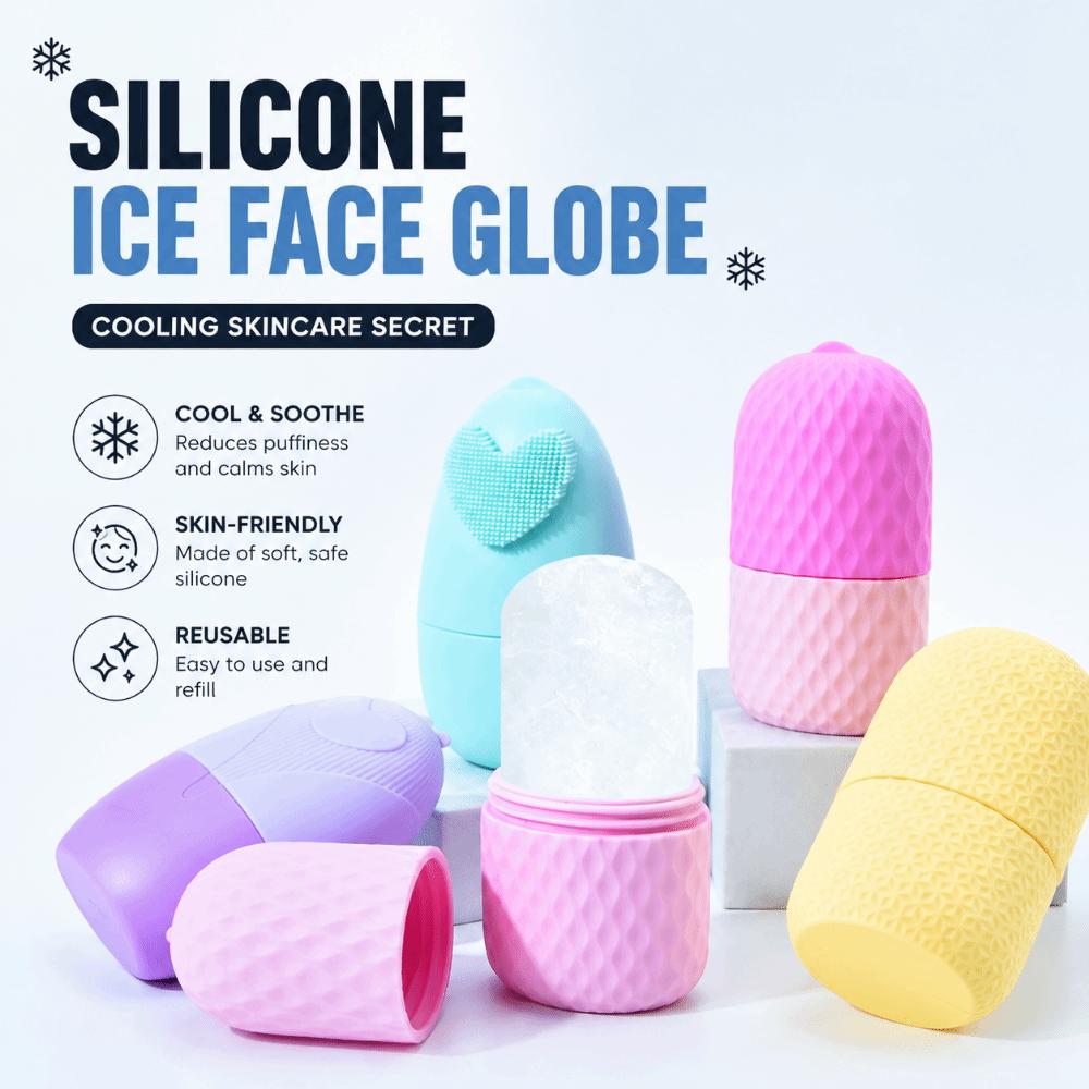 Silicone Ice Face Roller Shrink Pores Face Massage Roller  Skincare Routine