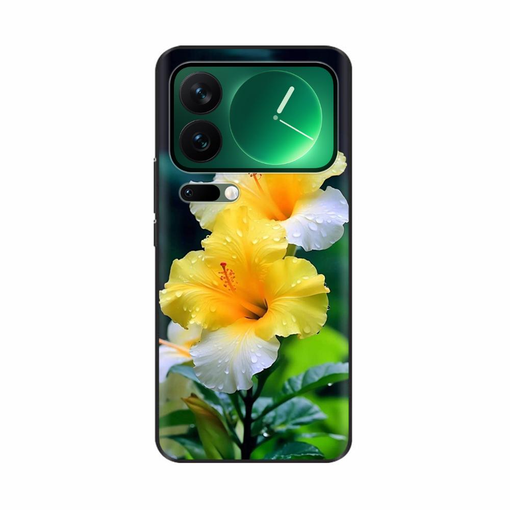 Black Silicone Case For Xiaomi 17 Pro Max Soft Painted Phone Case For Xiaomi 17 Pro Mi17 Shockproof Shell Bumper Protector Cover