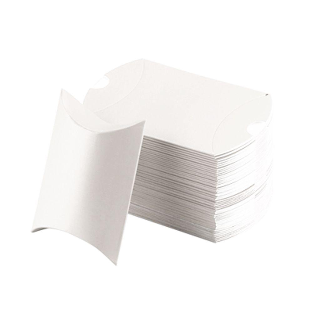 10/50pcs Cute Wedding Favors Present pouch Paper Candy Boxes Christmas Kraft Gift Bag Pillow Shape