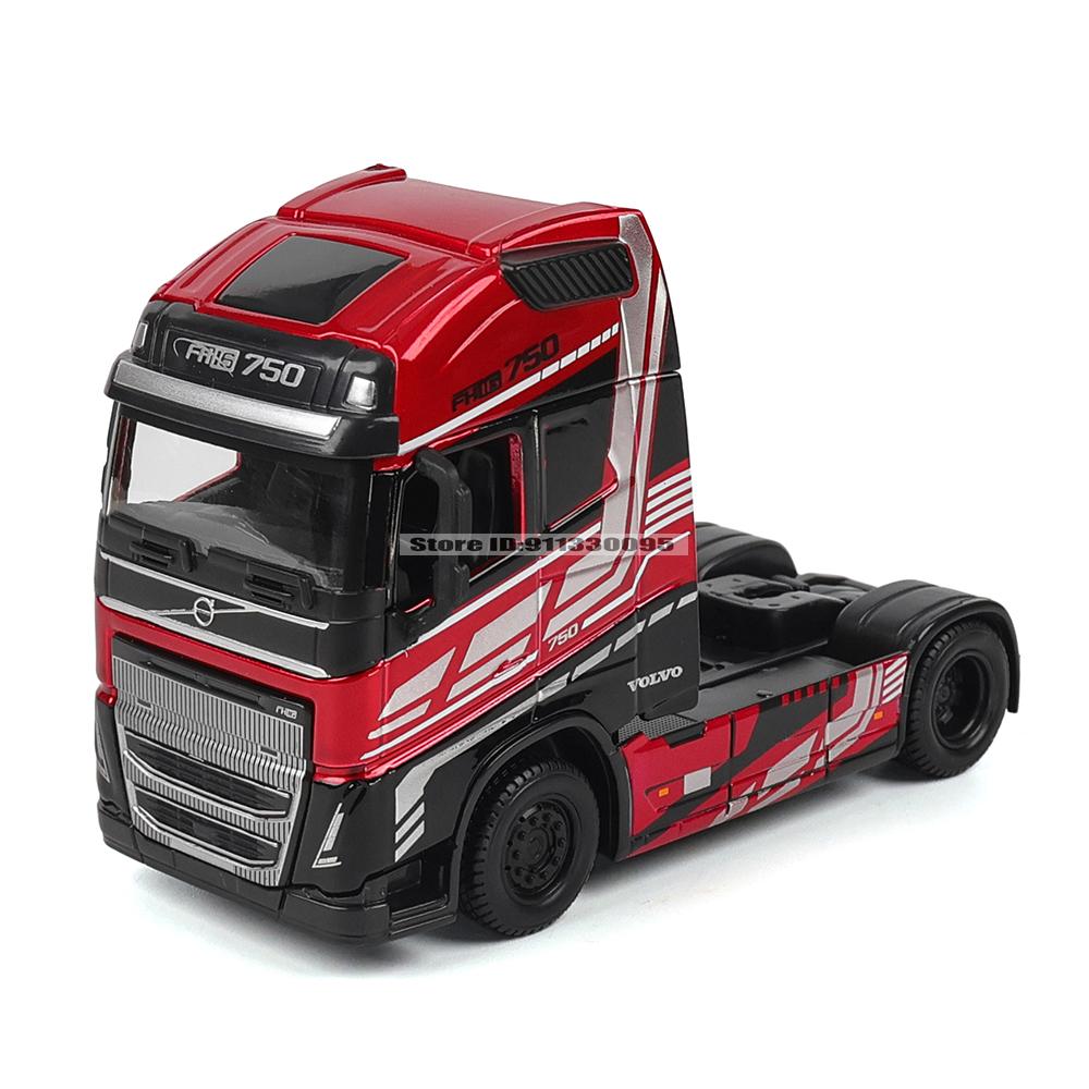 Ббураго 1:43 Транспортное средство передняя часть Volvo FH16Globetrotter 750XXL модель имитация модель автомобиля сплав автомобиль игрушка мужская коллекция