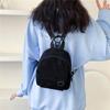 Women Fashion Travel Small Daypacks Lightweight Simple Corduroy Double Shoulder Bag School Backpacks