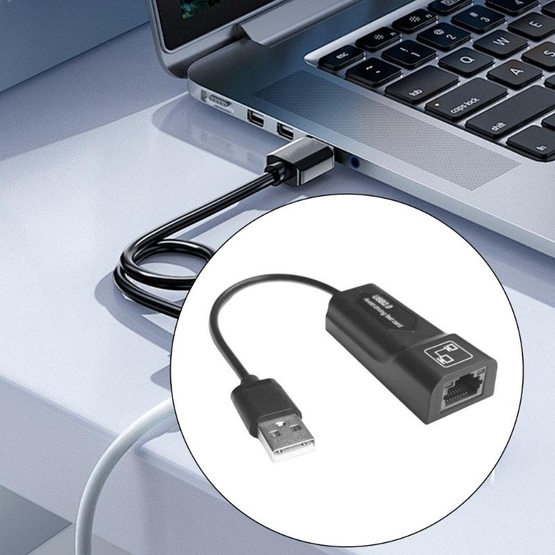 Конвертеры USB Type C в RJ45 Ethernet 100/1000 Мбит/с для ноутбуков и планшетов с высокой скоростью передачи данных