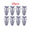 20Pcs Grille Clips Lock Retainers Fasteners Fit for Nissan 720 D21 Datsun Pickup Hardbody Maxima 62318-D0100 62318-V7000