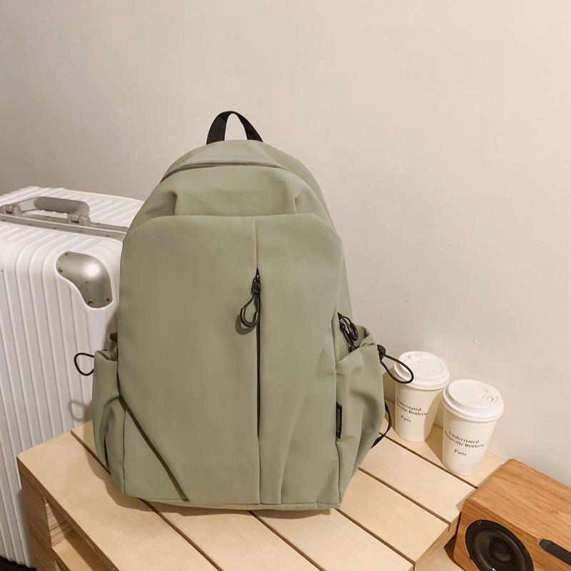Schoolbag Student School Bag 1011 New Junior High School Student School Bag Simple and Versatile Daily Large Capacity Backpack