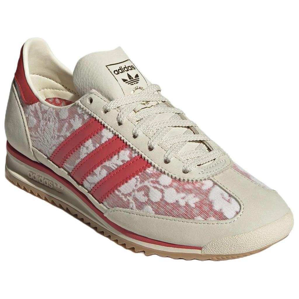Liberty of London x adidas SL72 OG Узор Кадзуса Женские Кроссовки Кремовый Облачно-Белый Кремово-Белый JS1311