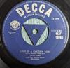 7-дюймовая пластинка DAVE KING THE ROLAND SHAW ORCHESTR Love Is A Golden Ring If Your Hea 45F10865 Decca 1957 UK Jazz Б/У
