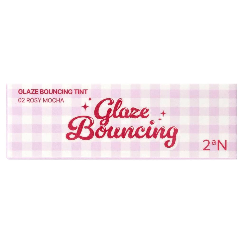 2aN Блеск-тинт Glaze Bouncing Tint, 02 Rosy Mocha, 4.5г