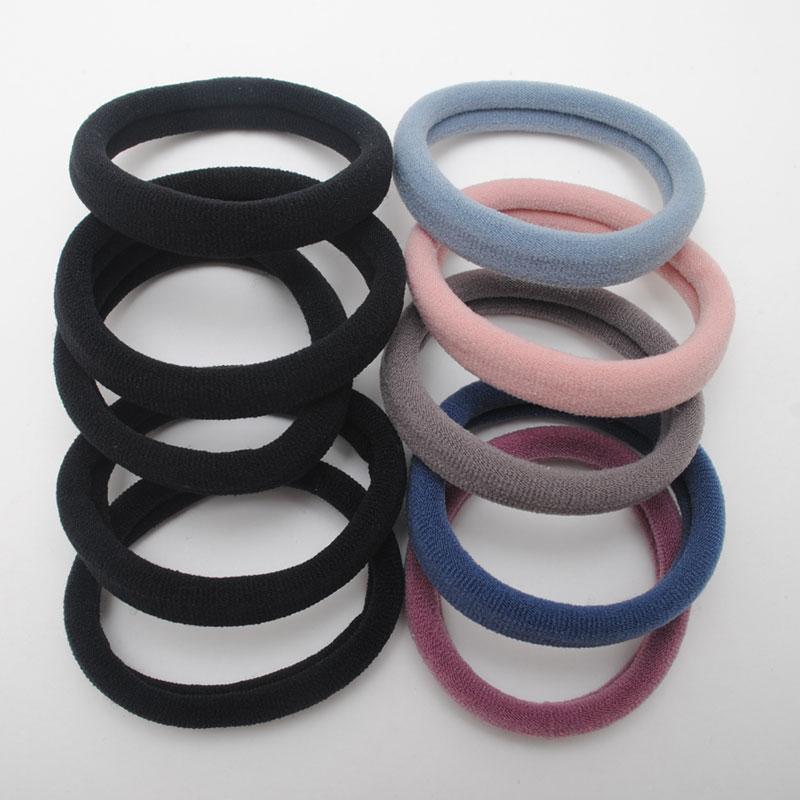 Korean Elastic Hair Bands Women Seamless Ring Strong Hair Gum Elasticity Scrunchies Gift Accessories