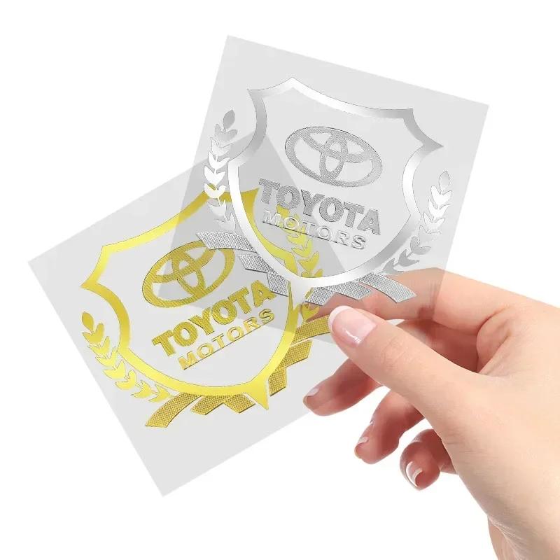 Car Stickers Wheat Badge Sticker Auto Body Side Window Trunk Decorative for Toyota Trd GR Corolla Avensis Yaris Rav4 Hilux Auris Camry