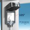 IP66 Waterproof Double-Control Switch with Outdoor Splash-Proof Cover, Wall-Mounted 86 Type Two-Gang/Three-Gang.