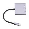 USB-C концентратор 3 в 1 Мультипортовый адаптер 4K HD Мультимедийный интерфейс Порт PD100W Порт USB3.2 Порт OTG Тип C Док-станция для