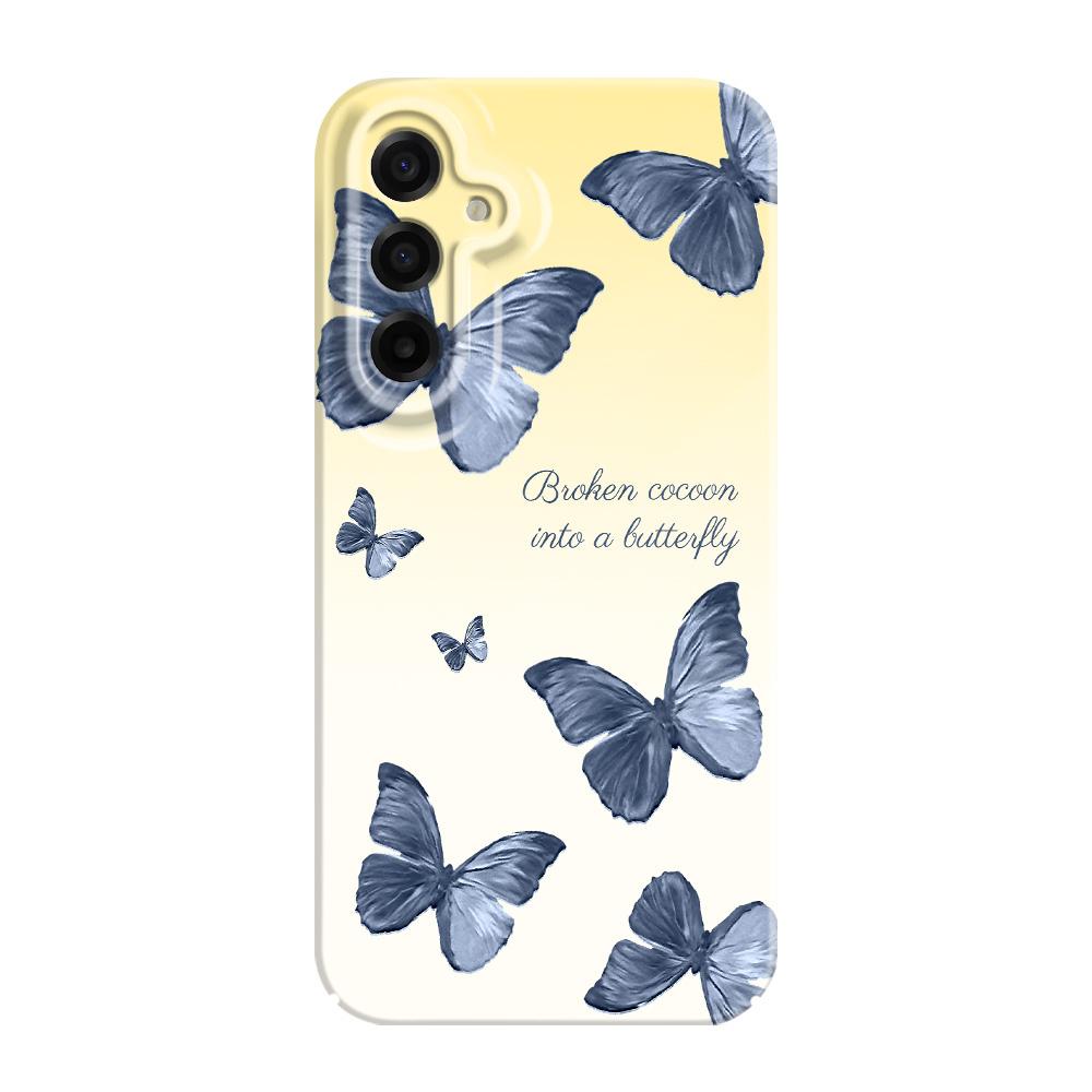 Alluring Butterfly Phone Case For Samsung Galaxy A57 A37 A17 A56 A36 A26 A16 A06 A55 A35 A25 A15 A05 4G 5G Film Hard Cover