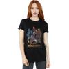 Star Wars Womens/Ladies The Mandalorian Character Collage Cotton Boyfriend T-Shirt