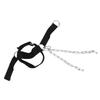 Head Muscle Strength Harness for Weight Training Head and Neck Training Headband with Adjustable Steel Chain and Strap