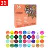 Acrylic Marker Pen 12/48 Color Set Waterproof Water-based Paint Pen DIY Guka Notebook Acrylic Paint Painting Pen