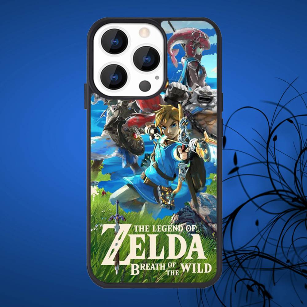 Чехол для телефона Z-Zeldas Game для iPhone 16,15,14,13,12,11,Plus,Pro,Max Mini Магнитная беспроводная зарядка MagSafe