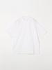 SHIPS any T-shirt, Summer Function Mock Neck T-Shirt with Cooling Touch, Heat Blocking, and UV Protection, Men's 2025SS, White, Size S (712110056)
