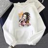 Oversized Hoodies Unisex Women Pullover Kawaii Anime Graphic Casual Hooded Kamado Nezuko Hoodie Unisex Demon Slayer Hoody Tops Unisex Hoodie