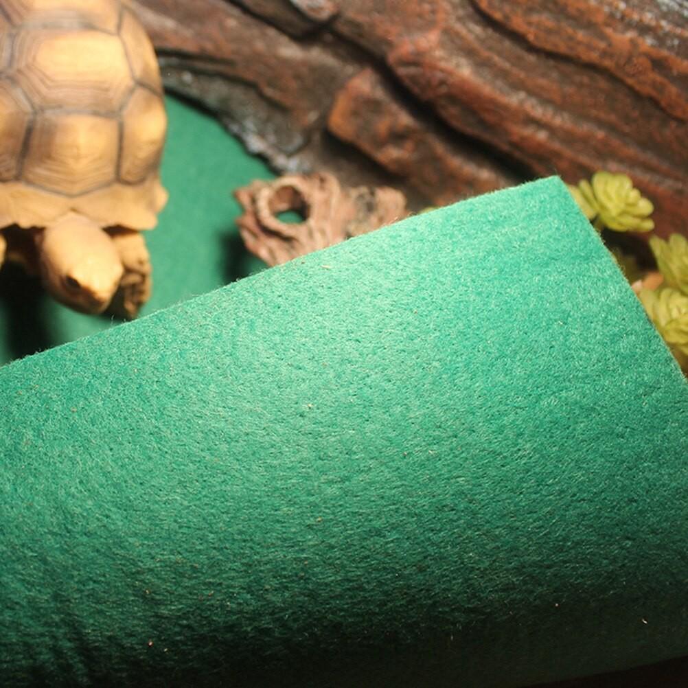 Terrarium Substrate 30x30cm Fiber Carpet Mat Urine Absorbing