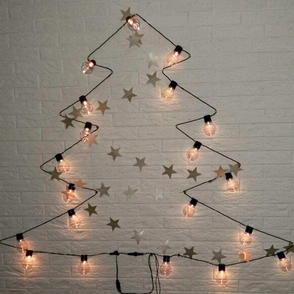 6m/11m Led Globe String Light Christmas Garland Outdoor Home Led Festoon Bulb Fairy Light for Party Garden Patio Decoration