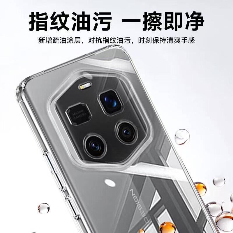 Подходит для чехла для мобильного телефона Honor magic1RSR Porsche design, ультратонкий, прозрачный, мягкий, с защитой объектива, простой
