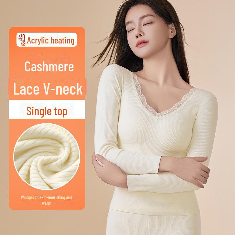 Женские бесшовные теплые бархатные осенние брюки с нагрудной подкладкой - кашемировый шелк, утолщенный для дополнительного тепла