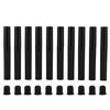 10pcs Empty Mascara Tube Black Eyelash Growth Liquid Container Bottle Cosmetic Tool 3ml