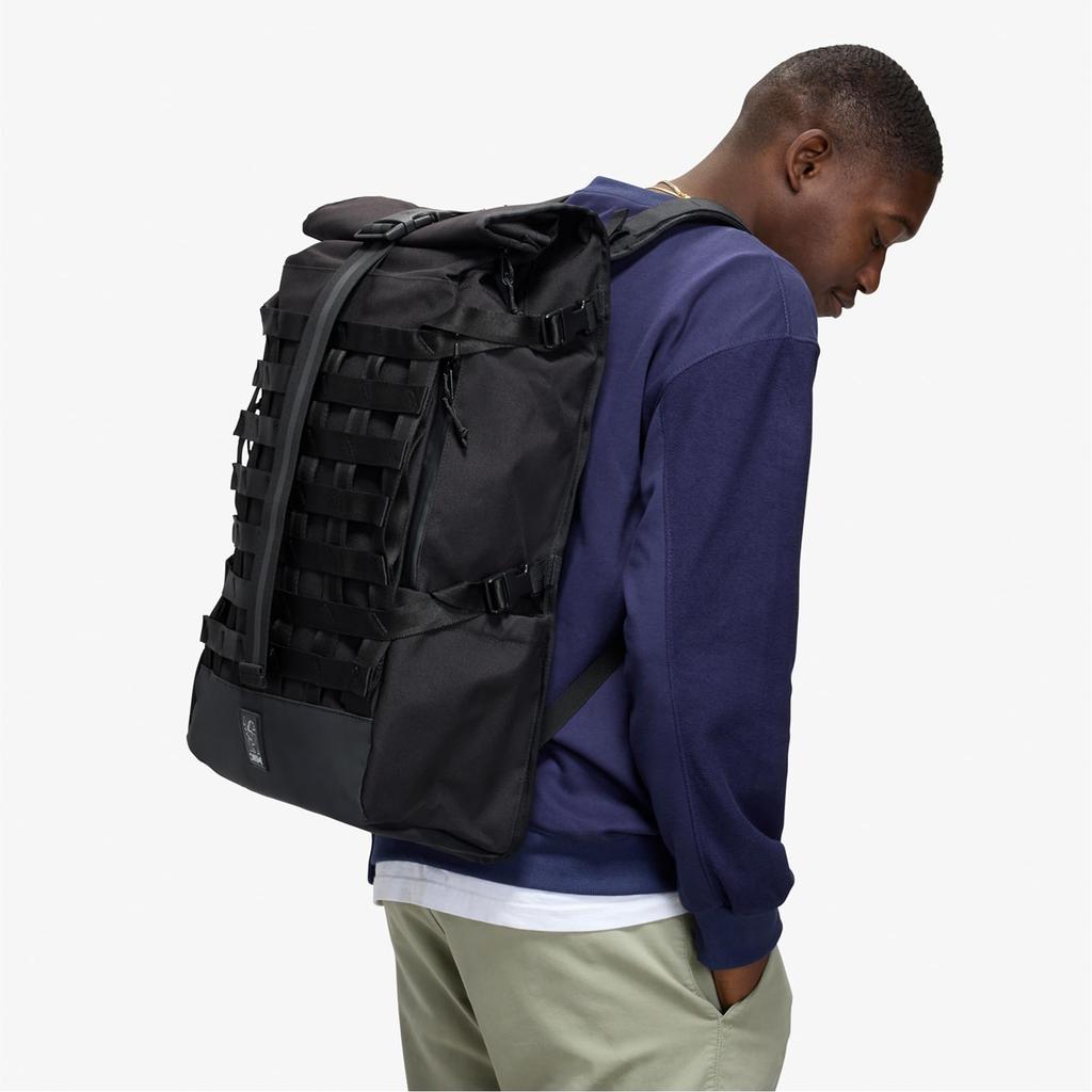 Chrome BARRAGE 34L PACK Backpack (Current Model) BXRFBLACK XRF Black Reflective 34L Fully Waterproof