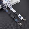 NTSM5 Lanyard Nylon Style Keychain Key Strap Holder&Staff ID Cards For Bmw E46 E36 G20 E90 E60 F30 F10 E39 X1 M Performance Stickers