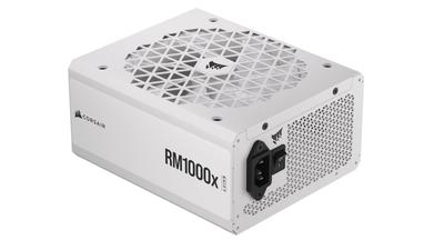 Блок питания CORSAIR RM1000x Shift White для ПК, 1000 Вт, совместимость с 5.0/ATX 3.1, CP-9020275-JP