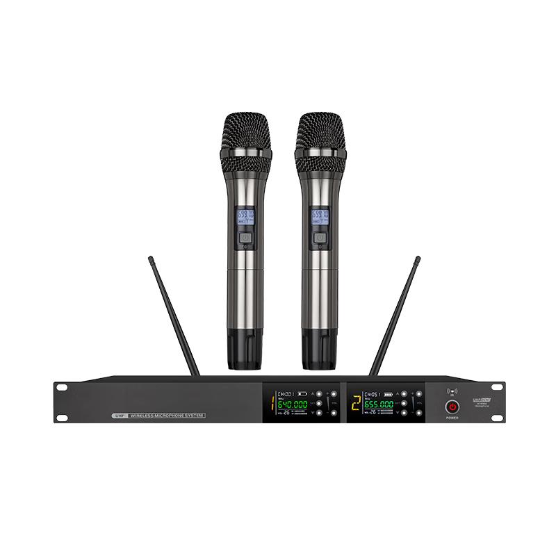 DAIPU Беспроводная профессиональная система микрофонов для конференций UHF (Китайская версия)