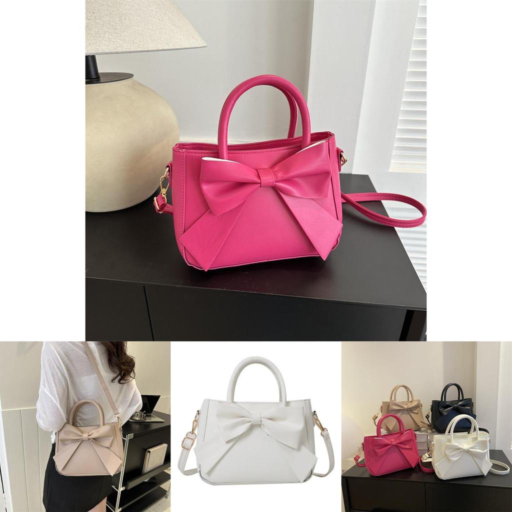 Stylish 2023 Fashionable Handheld Shoulder Crossbody Bag With Elegant Bow Design And Versatile Colors