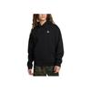 Nike Однотонный пуловер с логотипом и карманом, мужские толстовки с капюшоном, черный DZ3392-010