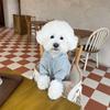 Custom LOGO for dog clothes in autumn and winter Teddy Bomei small puppy plus velvet hooded sweater cat clothing