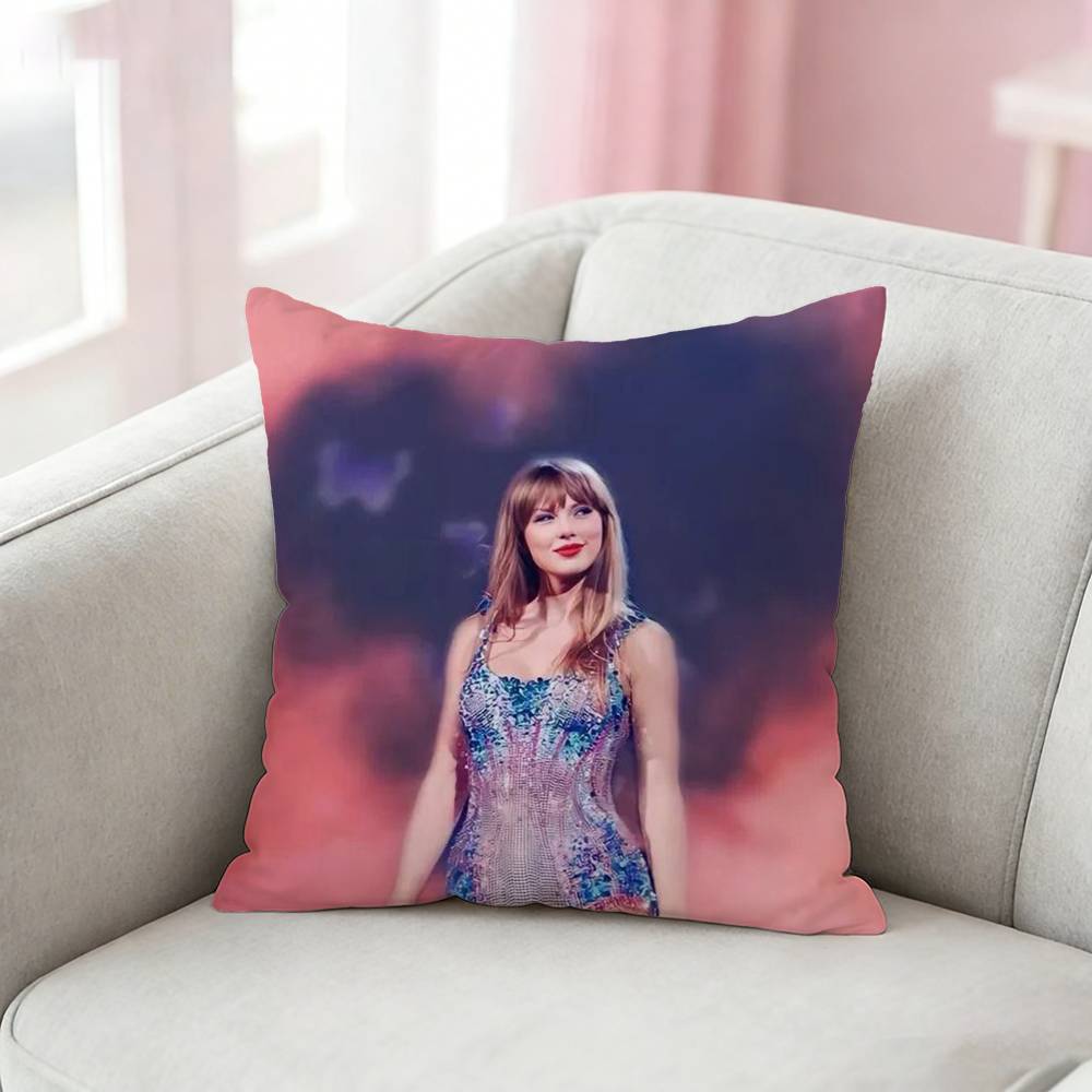 TS The Life of a Showgirl Pillow Case Pattern Printed Pillowcase For Living Room Sofa Cushion Cover