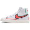 Blazer Mid 77 Infinite White Crimson женские кроссовки Ярко-малиновые Old-Blue Roman-Green DC1746-103