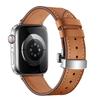 Ремешок из натуральной кожи для Apple Watch 46мм 45мм Ultra2 49мм 44мм 40 41 42мм браслет correa iWatch series 10 8 7 9 SE 6 5