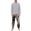 Men's Pajama Set, Long Sleeve And Long Pants, Two-piece Set