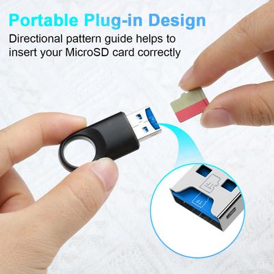 Высокоскоростной USB 3.0 кардридер SD-карт Адаптер для чтения карт памяти для ПК/Ноутбука/Смартфона/Видеорегистратора