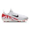Nike Zoom Детские кроссовки Mercurial Vapor 15 Academy MG GS Ready Pack Белый Ярко-Малиновый Черный DJ5617-600