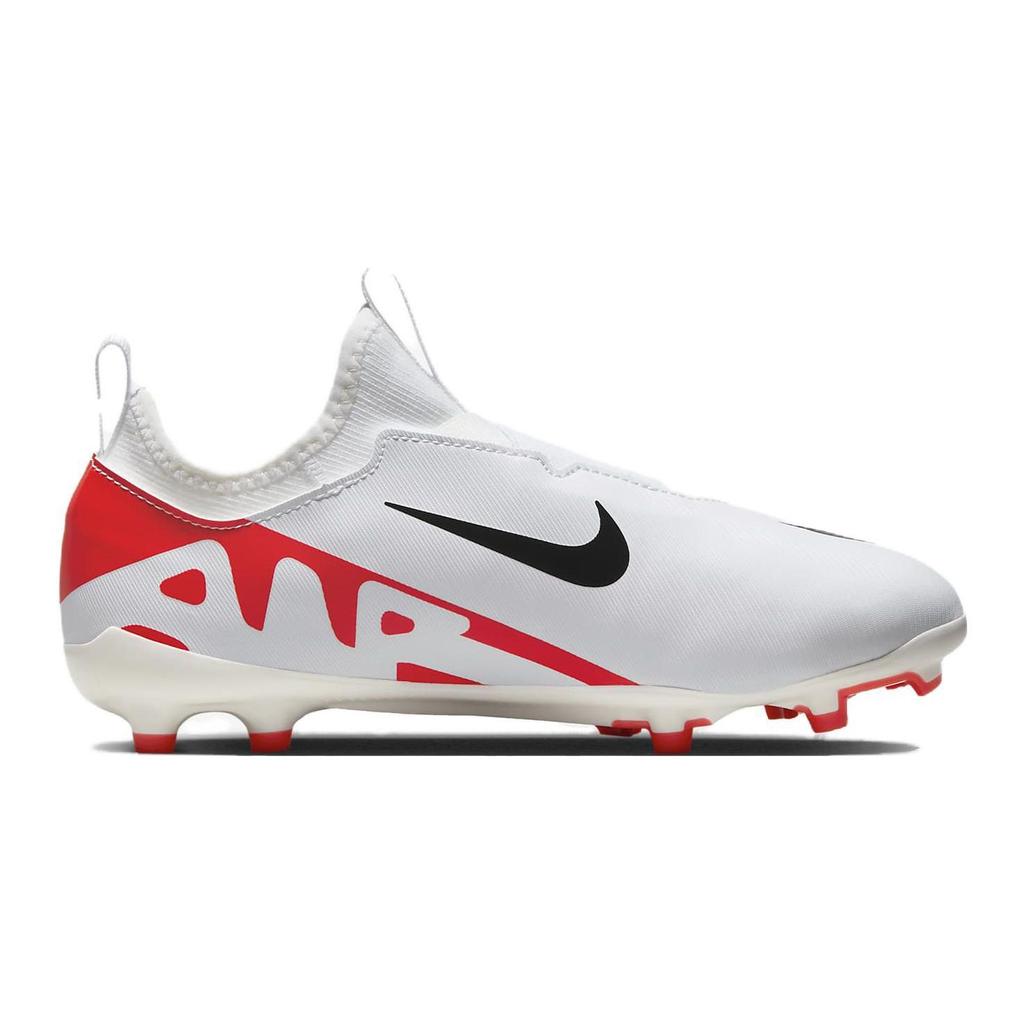 Nike Zoom Детские кроссовки Mercurial Vapor 15 Academy MG GS Ready Pack Белый Ярко-Малиновый Черный DJ5617-600