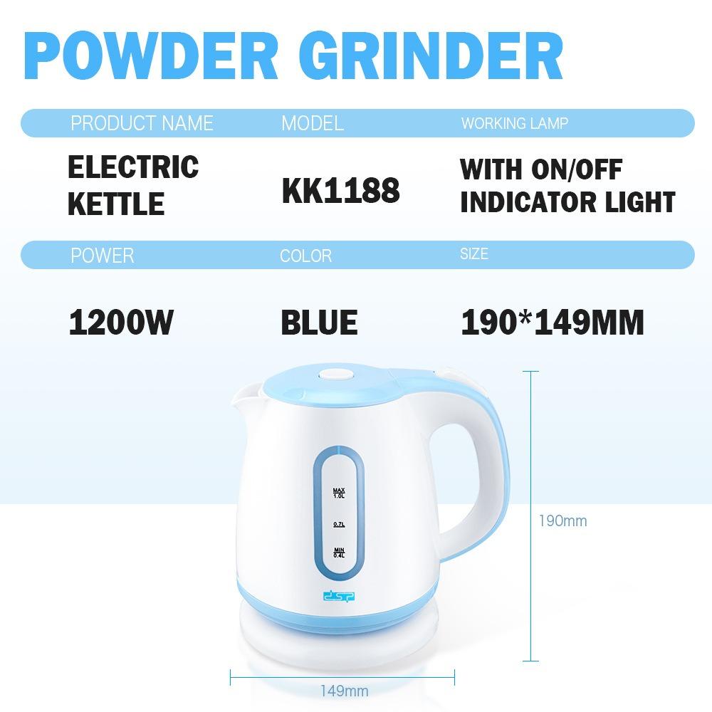 Электрический чайник, бытовой маленький чайник, автоматическое отключение, чайник с кипящей водой, электрический чайник, изоляция с постоянной температурой